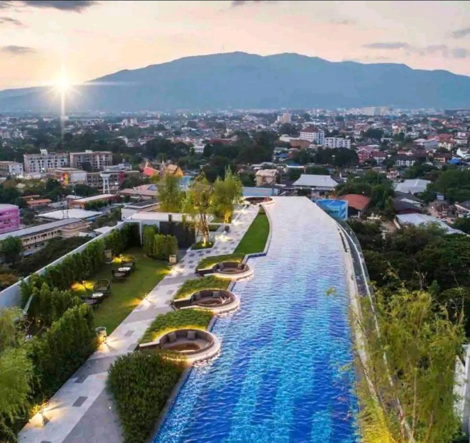 The Astra Sky River Chiangmai_Sky Pool_Old City Apartment Чиангмай Екстериор снимка